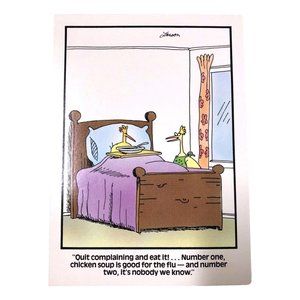 Far Side Vintage GREETING CARD Circa 1982-1984 Brand New ORIGINAL Collectible